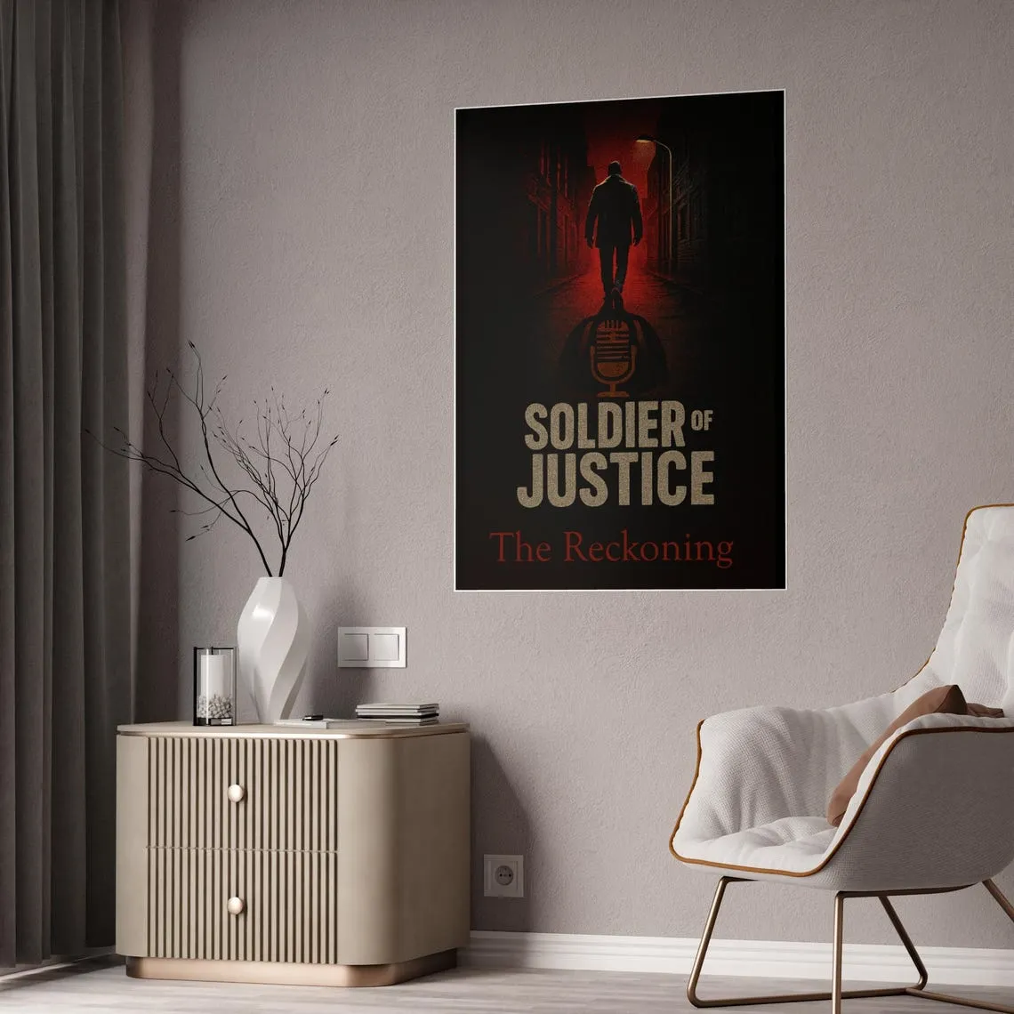 Soldier of Justice Poster | Gloss Poster | The Reckoning - Image 3